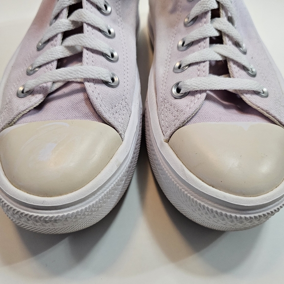 Converse Pale Pink/Lavender All Star Move Platform Sneakers W7 - Picture 5 of 8